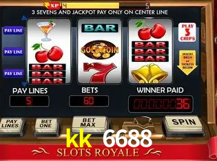 Slots online da kk 6688 com jackpots progressivos
